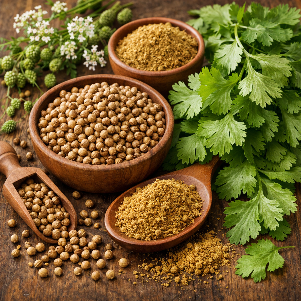 Coriander (Dhania) in Indian Cooking: A Quintessential Ingredient with Age-Old Roots and Health Benefits