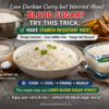 Love Durban Curry but Worried About Blood Sugar? Try this Trick!