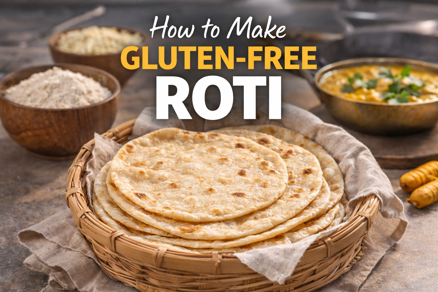 How to Make Gluten-Free Roti