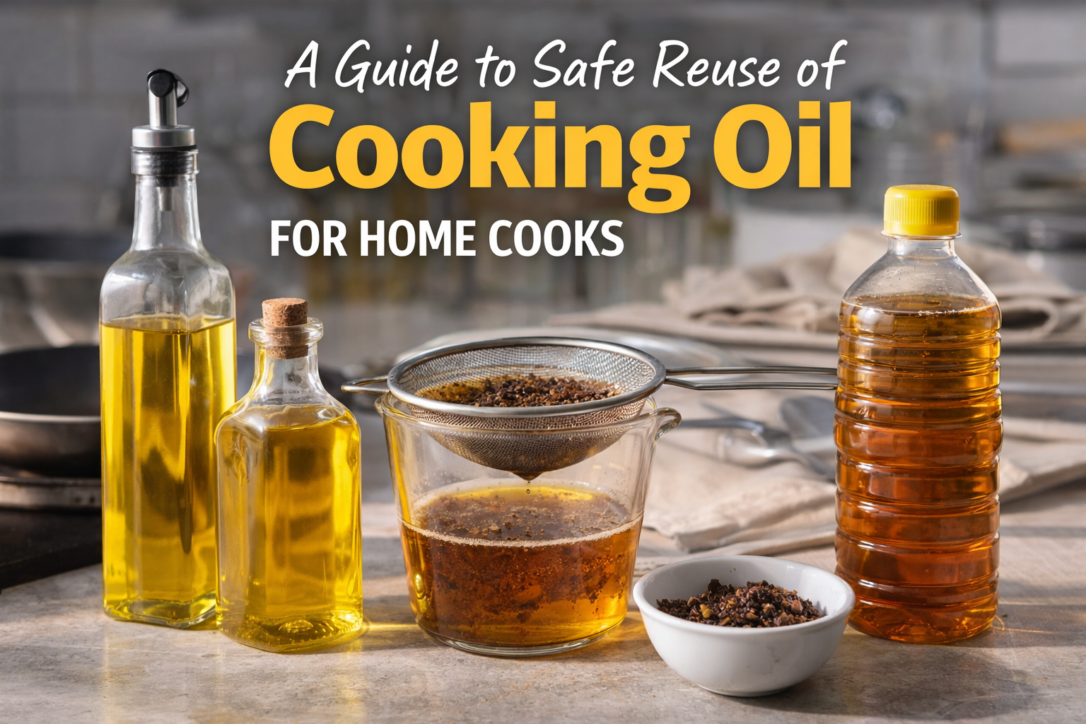 A Guide to Safe Reuse of Cooking Oil for Home Cooks